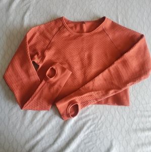 Balance Seamless copper crop top